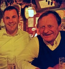 Auch Oberbürgermeister Sven Gerich und Ex-OB Achim Exner feierten gerne im "Eimer". Foto: Der Eimer