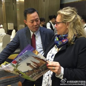 .Im Gespräch mit Gao Yangxian vom Tourismus-Büro der Provinz Hunan