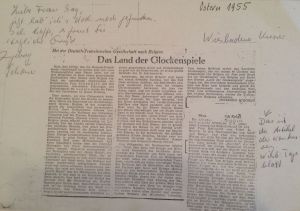 Ingeborg Schöners "Erstlingswerk" als Autorin: Ihr Artikel im Wiesbadener Kurier