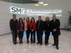Zu Besuch bei der Shanghai Media Group 