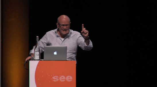 Volker Schlöndorff hielt einen launigen Vortrag