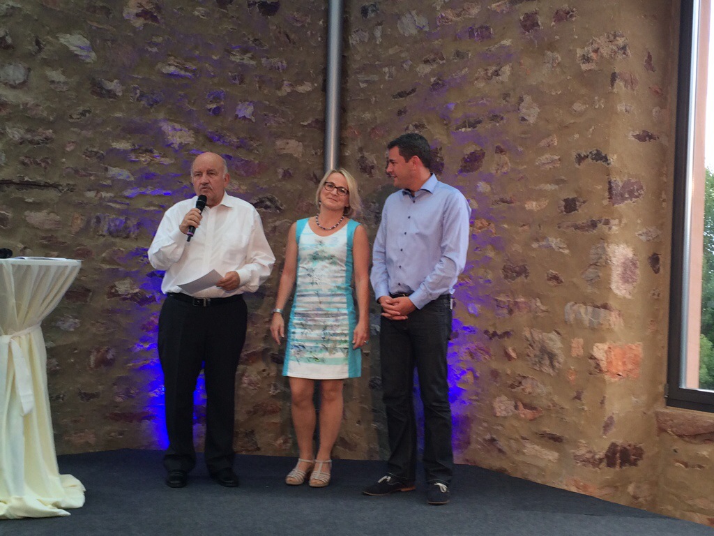 Ehrung für Gaby Kusch