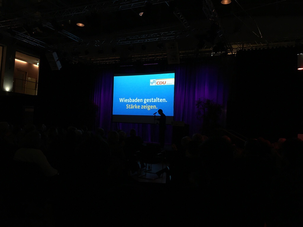 Der neue Wahlkampf-Slogan der CDU Wiesbaden für die Kommunalwahl 2016