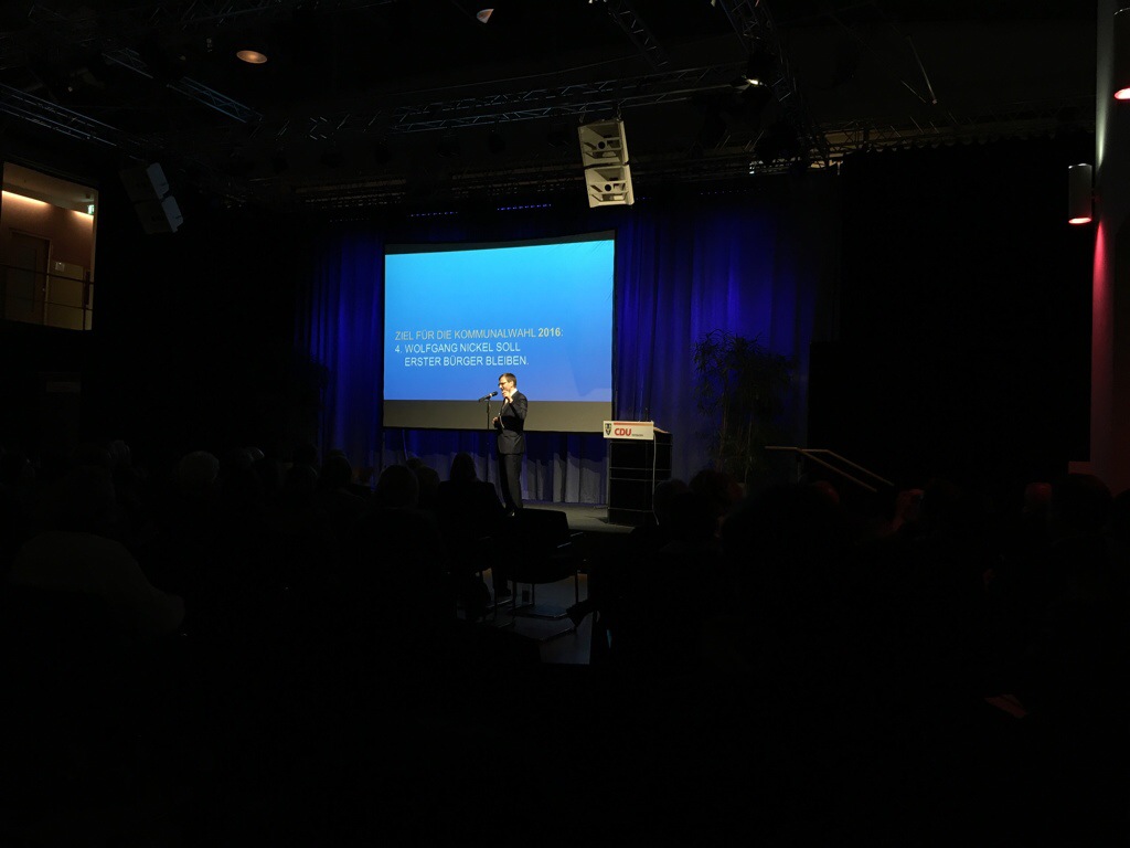 Ein Ziel der CDU für die Kommunalwahl: Wolfgang Nickel soll Stadtverordnetenvorsteher bleiben