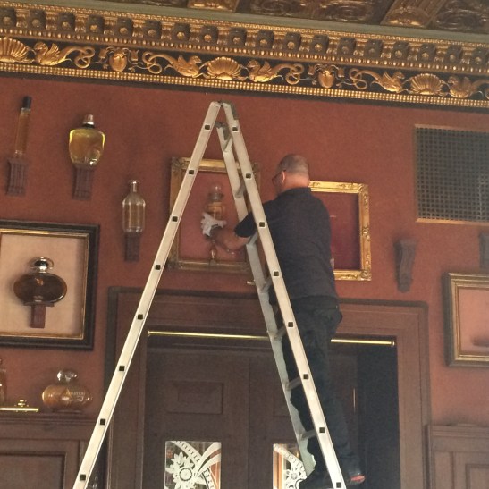 ...vorsichtig abgebaut...