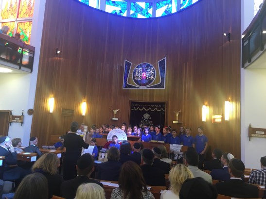 Schwungvoll: Der Chor der Isaak-Emil-Lichtigfeld-Schule